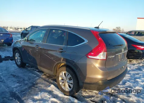 2014 Honda Cr-V Ex-L from USA, damaged, VIN 2HKRM4H72EH683771